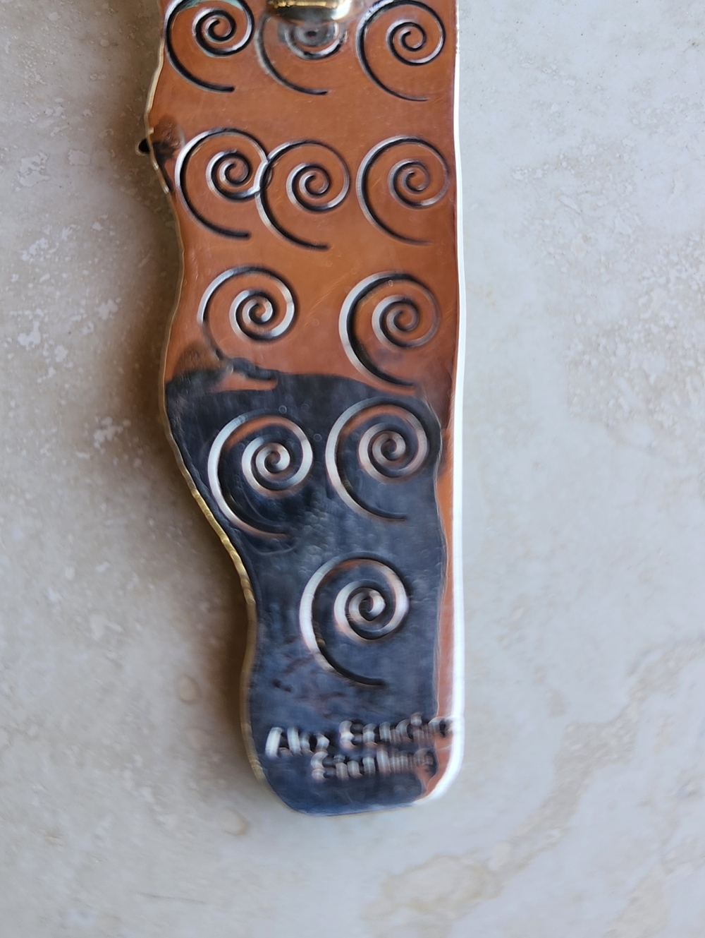 Sterling Silver Navajo Alex Sanchez Statement Necklace - Picture 12 of 17